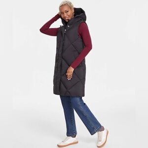 Sam Edelman Quilted Hooded Puffer Vest